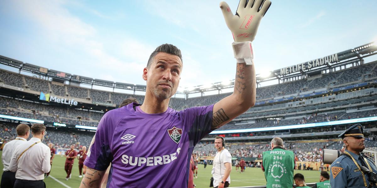Fábio entrará para a história do futebol mundial diante do Fortaleza (Marcelo Gonçalves / Fluminense)