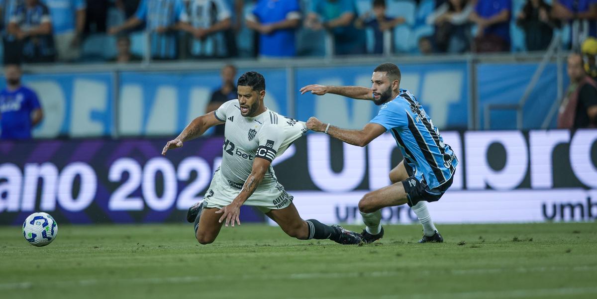 Hulk pode ser preservado do duelo contra o Grêmio visando a decisão na Sula diante do Godoy Cruz (Pedro Souza / Atlético)