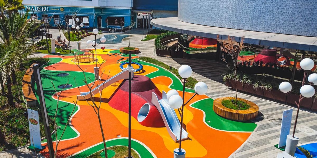 Montado no estacionamento G, novo espaço conta com mais de 1 mil m² (Shopping Del Rey/Divulgação)