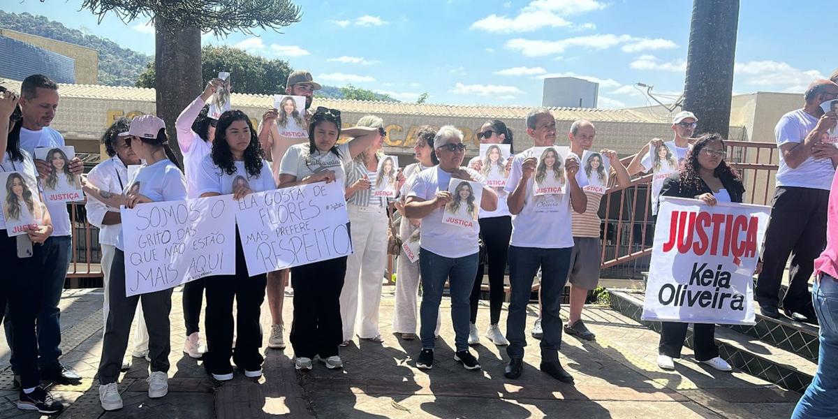 Grupo clama por "justiça" para Keia Oliveira, brutalmente assassinada pelo ex-companheiro em Ibirité, na Grande BH (Reprodução/ Redes Sociais)