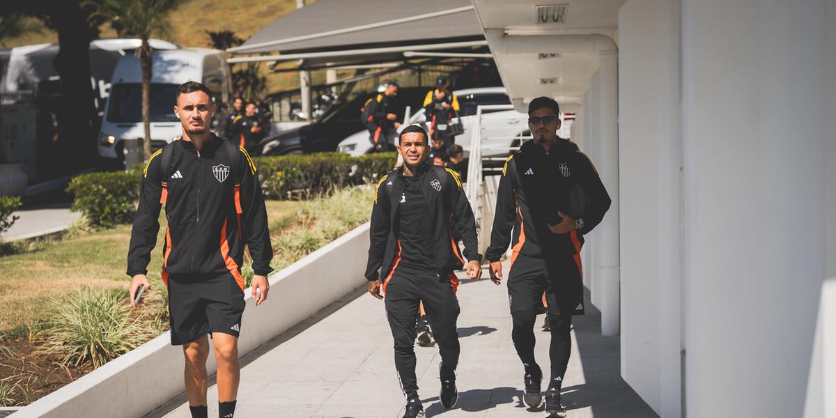 Galo terá desfalques importantes para o confronto na Argentina (Foto: Pedro Souza / Atlético)