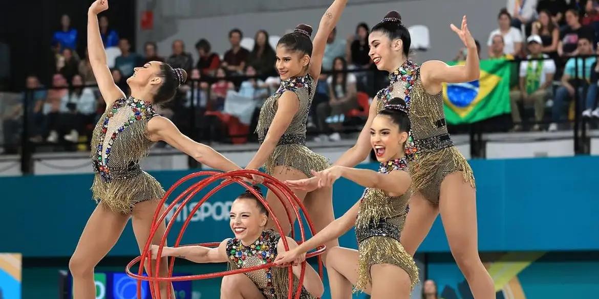 Campeonato Mundial de ginástica rítmica pela primeira vez na América do Sul (Ricardo Bufolin/CBG)