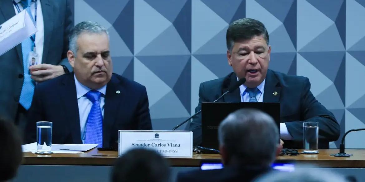 Carlos Viana derrotou, por 17 votos a 14, o candidato Omar Aziz (PSD-AM), indicado pelo presidente do Senado, Davi Alcolumbre (Lula Marques/Agência Brasil)