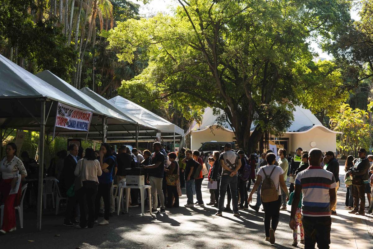 Último evento no Parque Municipal, em BH, reuniu 11 mil pessoas (Bruno Marinho/Divulgação)