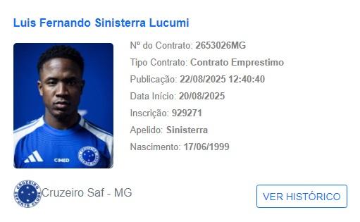 Jogador está à disposição de Leonardo Jardim (Reprodução: BID)