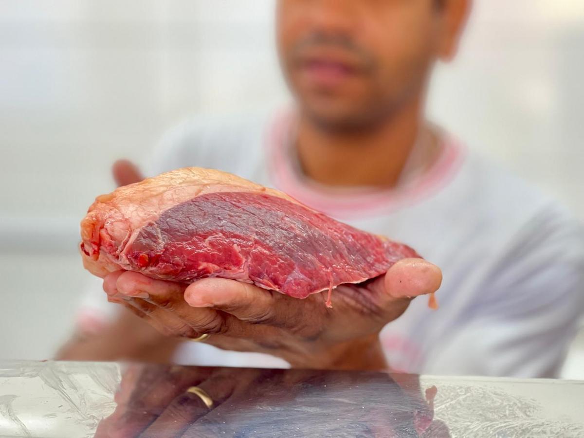 Preço da picanha teve um aumento de mais de 1% em açougues da capital mineira (Valéria Marques/ Hoje em Dia)