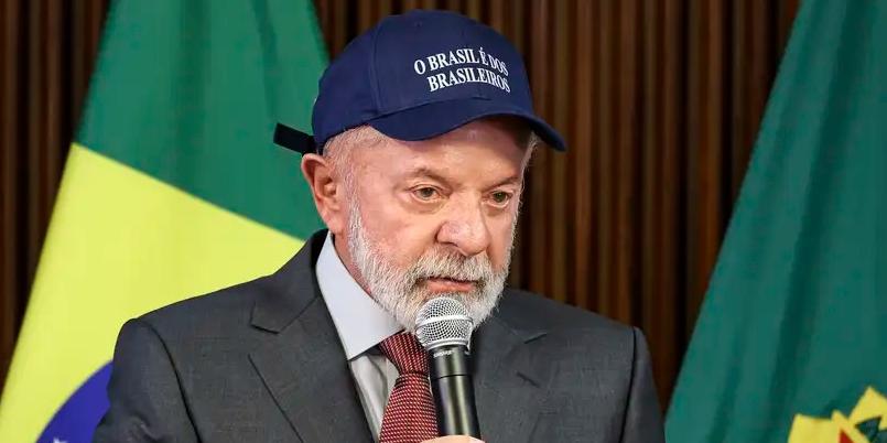 Declaração do presidente ocorre horas após o presidente norte-americano, Donald Trump, emitir nota defendendo a atuação de big techs e ameaçando impor ou aumentar as tarifas de países que adotem impostos ou regulem as atividades de empresas americanas de tecnologia (Marcelo Camargo/Agência Brasil)