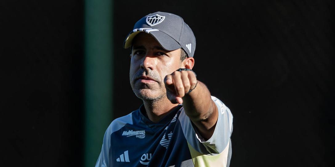 Lucas Gonçalves será interino no Galo até a chegada no substituto de Cuca (Pedro Souza / Atlético)