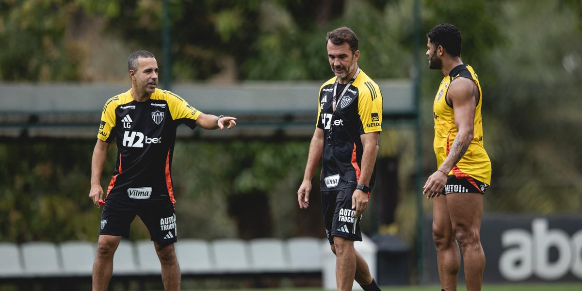 Lucas Gonçalves comandará o Galo até a chegada do novo treinador (Pedro Souza)