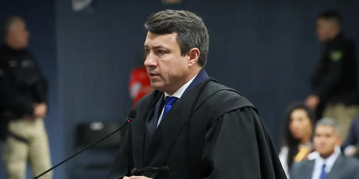 Advogado durante sessão do STF de julgamento de Jair Bolsonaro e de mais sete réus da trama dos ataques golpistas (Gustavo Moreno/STF)