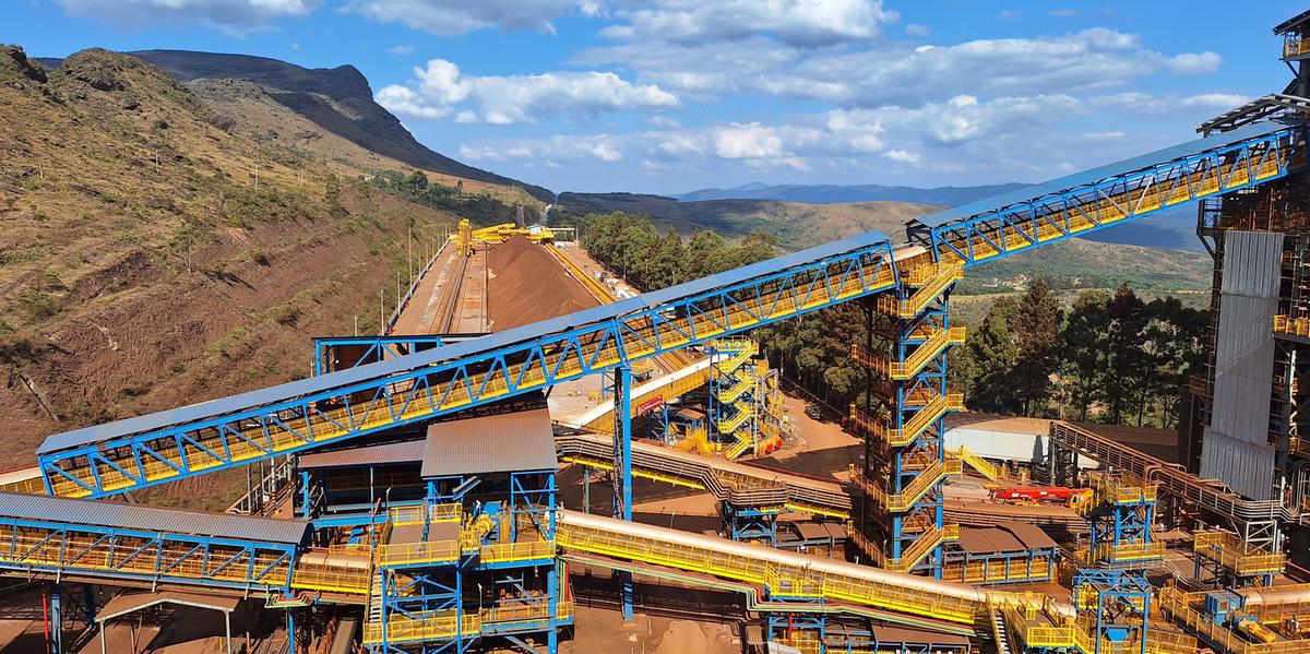 Capanema vai operar a umidade natural, sem o uso de água no processamento do mineral e sem gerar rejeito, eliminando a necessidade de barragem (Divulgação/Vale)