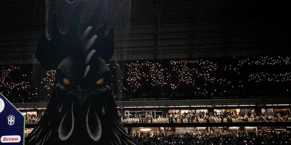 Arena MRV e o show de luzes premiado pelo Confut (Divulgação: Atlético)