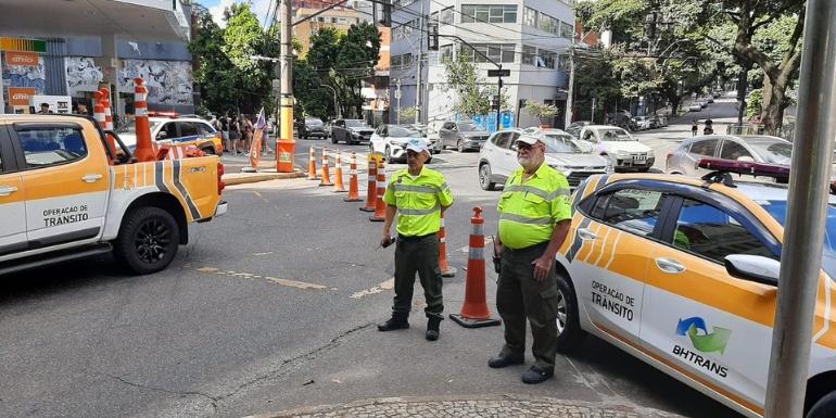 Corrida na Pampulha e festivais no Centro de BH alteram trânsito neste fim de semana; bloqueios atingem a orla da lagoa, a Augusto de Lima e a Raul Soares (Divulgação/PBH)