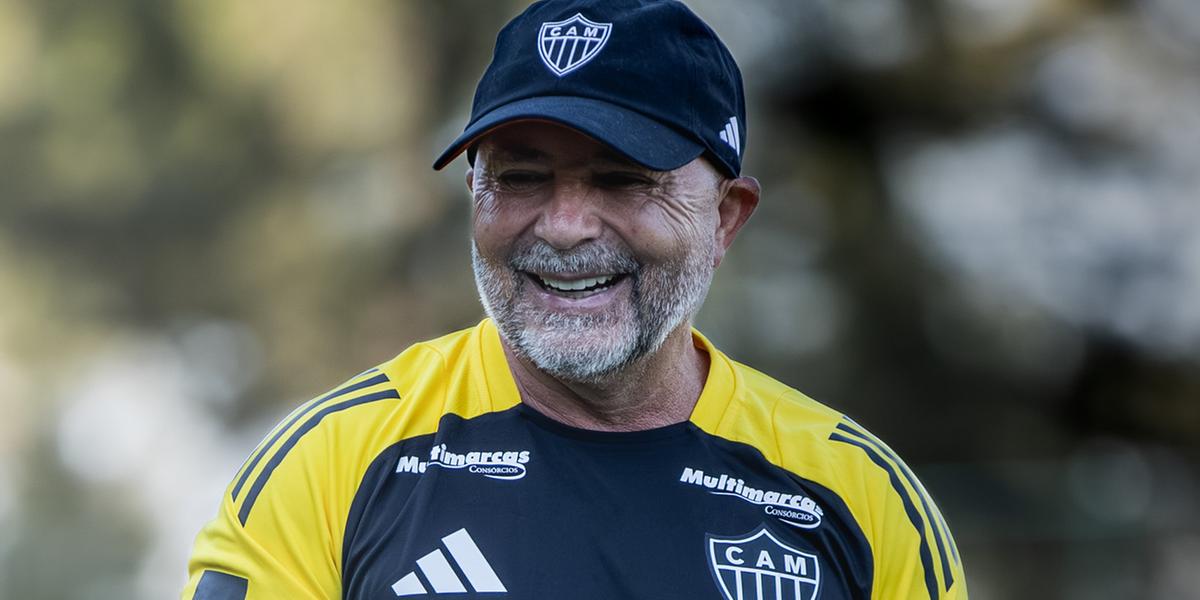 Sampaoli é registrado pelo Galo na CBF (Pedro Souza / Atlético)