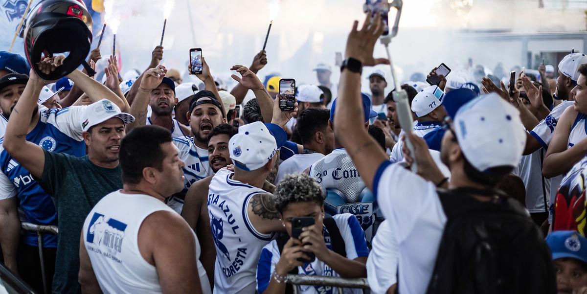 Torcida do Cruzeiro se reunirá na porta da Toca II para apoiar elenco antes de decisão contra Atlético nas quartas da Copa do Brasil (Gustavo Aleixo/Cruzeiro)