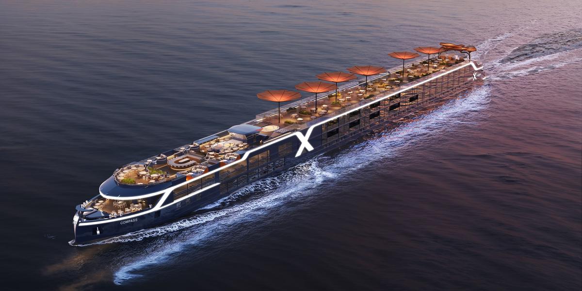 Celebrity Compass e Celebrity Seeker chegam em 2027 para revolucionar os cruzeiros fluviais com inovação, conforto e experiências gastronômicas inéditas (Divulgação)