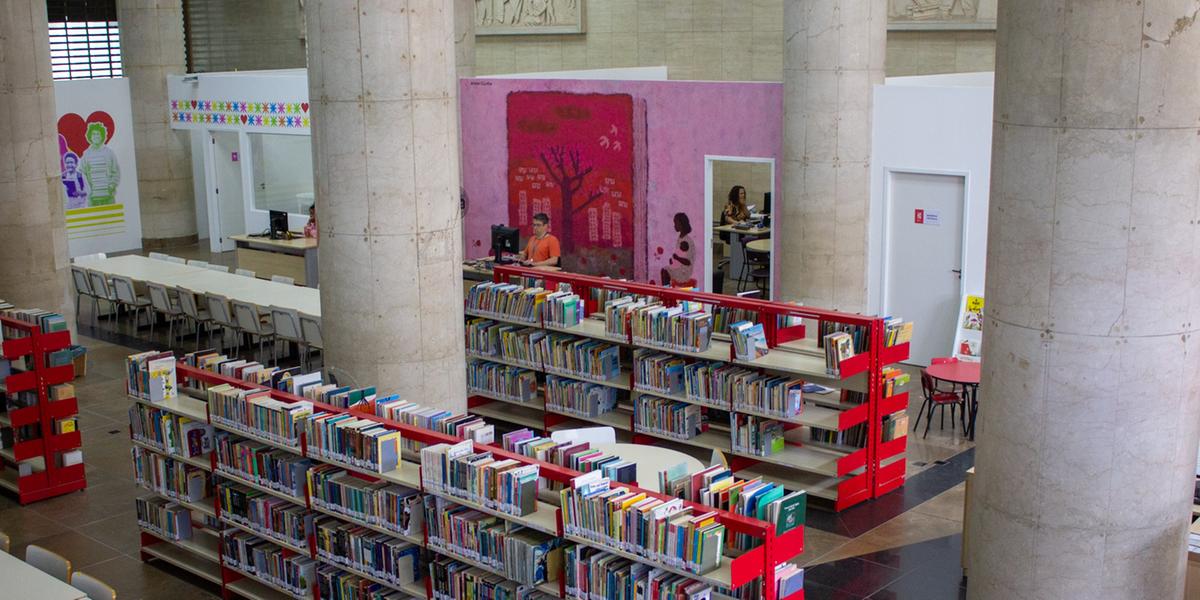 Nova sede da Biblioteca Pública Infantil e Juvenil de BH tem bebeteca, gibiteca e espaços para atividades culturais (Victor Oliveira)