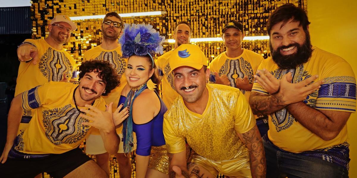 Bloco Asa de Banana faz ensaio neste domingo (14) às 16h (Asa de Banana/Divulgação)
