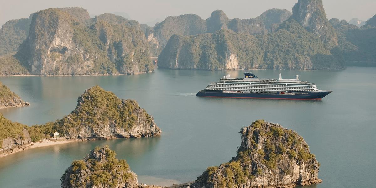 Novos itinerários incluem Japão, Vietnã, Singapura, Mediterrâneo e Amazônia, com estreia do navio EXPLORA V e mais de 100 viagens programadas (Explora Journeys/Divulgação)