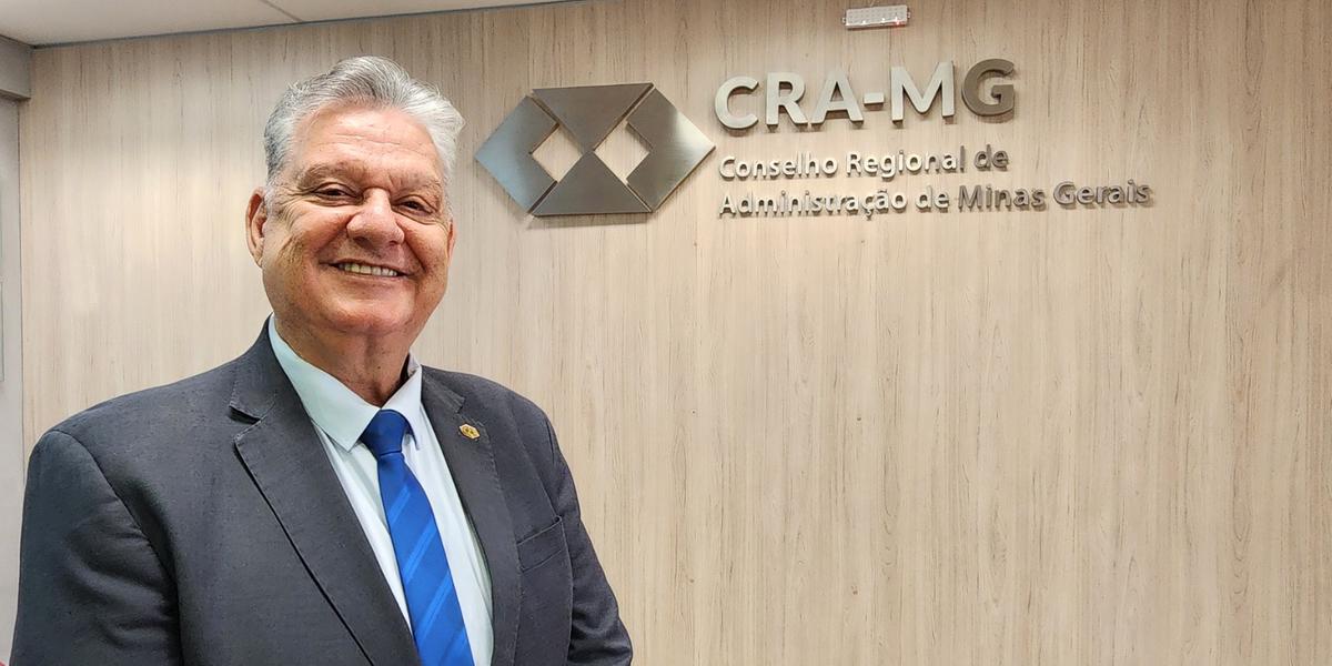 Presidente do Conselho Regional de Administração de Minas Gerais (CRA-MG), Jehu Pinto de Aguilar Filho (Maurício Vieira)