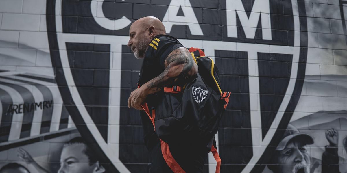 Sampaoli muda Atlético para encarar o Santos na Arena MRV (Pedro Souza / Atlético)