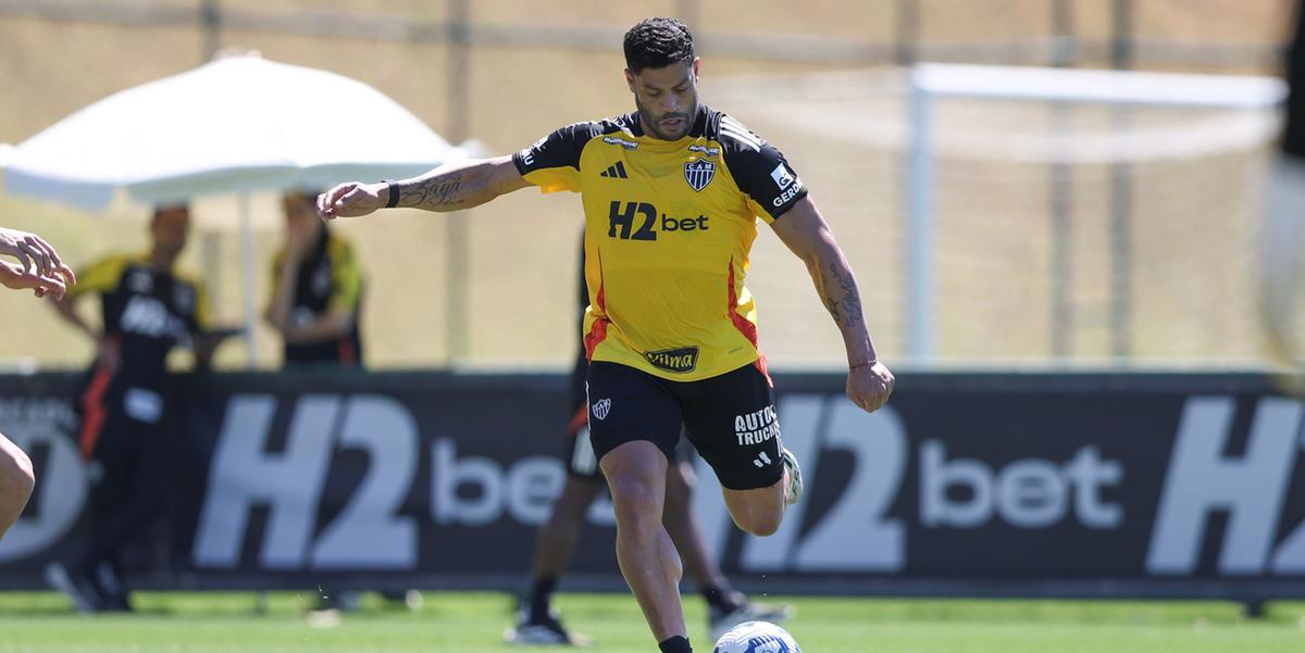 Hulk mira Sul-Americana para acabar com jejum de gols (Daniela Veiga / Atlético)
