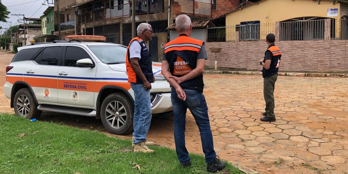 Defesa Civil de Minas está apurando os impactos do tremor nas cidades da Grande BH (Defesa Civil/Reprodução)