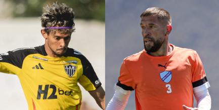Galo e Bolívar iniciam batalha nas quartas de final da Sul-Americana (Montagem / Foto: Pedro Souza - Atlético /  Reprodução Instagram Bolívar)