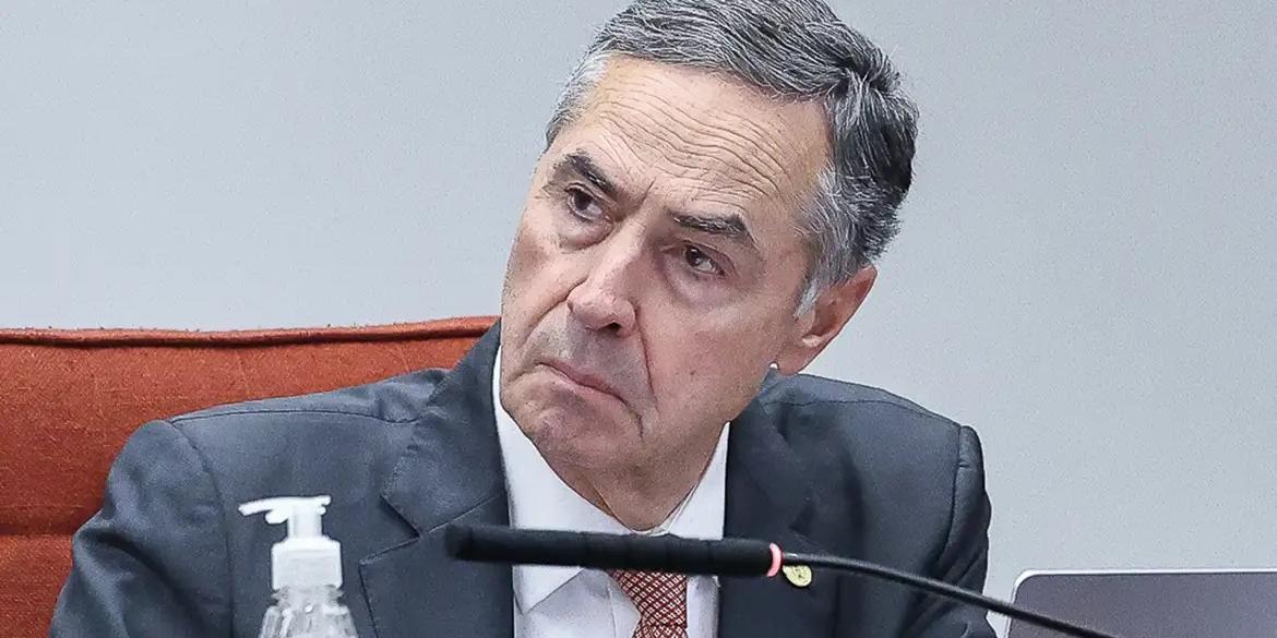 No início da sessão desta tarde, Barroso fez um pronunciamento sobre o fim do julgamento da trama golpista, que condenou o ex-presidente Jair Bolsonaro e mais sete aliados (Antônio Augusto/STF)