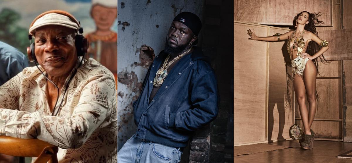 Milton Nascimento, Marina Sena e Djonga foram alguns dos artistas mineiros indicados a categorias na premiação (Divulgação)