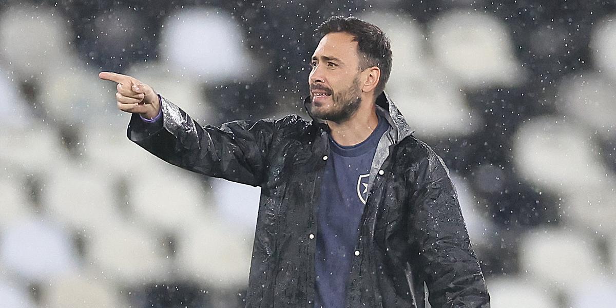 Davide Ancelotti terá problemas para escalar o Botafogo (Vitor Silva/Botafogo.)