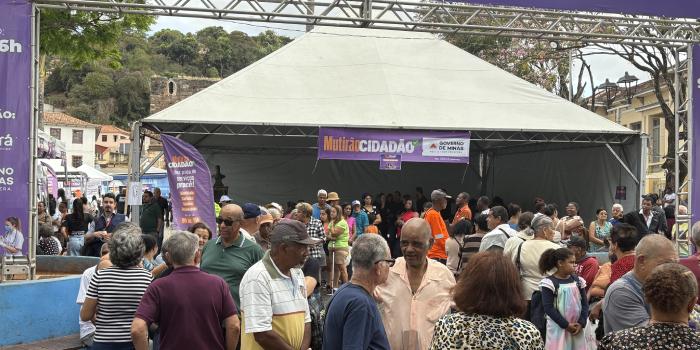 Com a coordenação da OGE-MG, evento promove cidadania, inclusão e escuta ativa em praça pública (OGE-MG/Divulgação)