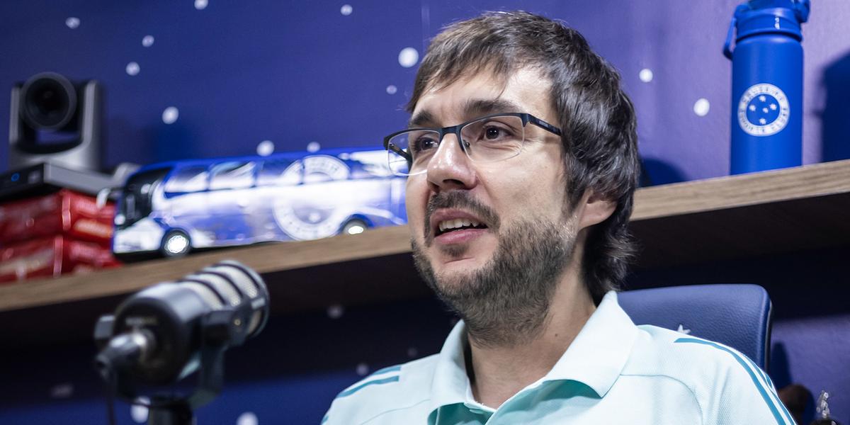 Joaquim Pinto, gerente do departamento de scouting do Cruzeiro (Gustavo Aleixo)