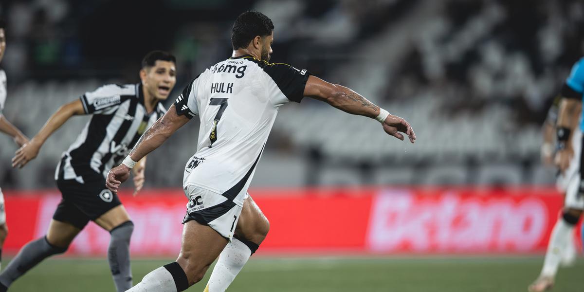 Atlético, mesmo com um a mais, perdeu para o Botafogo no sábado (Flickr Atlético/Reprodução)
