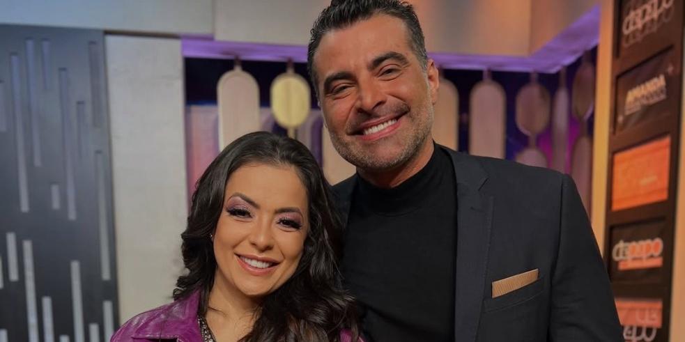Cantora e atriz Li Martins, uma das integrantes do Rouge, fez um post emocionado lamentando a morte do marido João Paulo Mantovani (Redes Sociais/Reprodução)