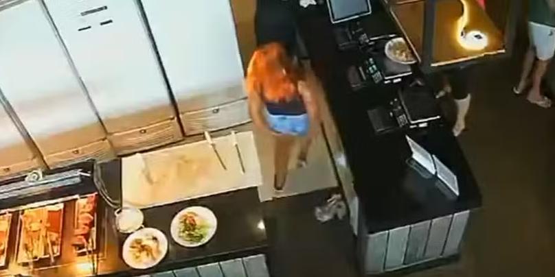 Mulher de 54 anos segue internada no Hospital das Clínicas, em BH (Vídeo/Reprodução)