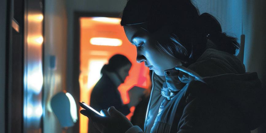 As ameaças que restringem a liberdade podem ocorrer tanto pessoalmente quanto na internet, principalmente pelas redes sociais (Freepik/Imagem gerada com IA)