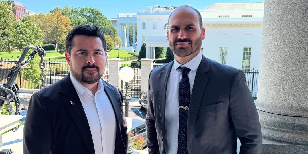 PGR denuncia Eduardo Bolsonaro e Paulo Figueiredo por coação (Reprodução / Instagram Eduardo Bolsonaro)