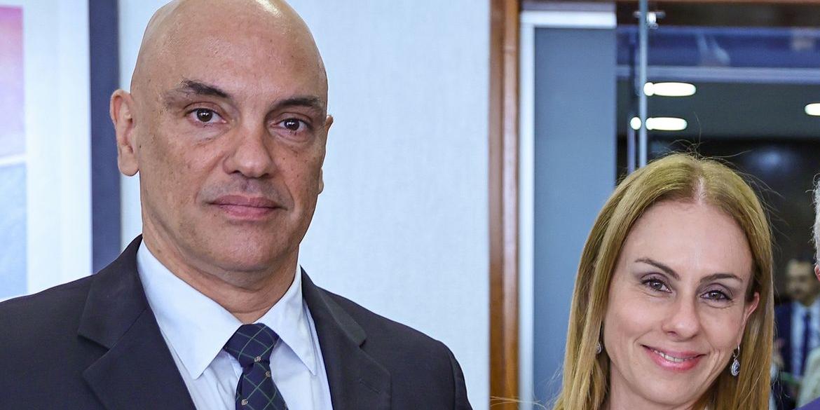 Esposa de Alexandre de Moraes é sancionada pela Lei Magnistky (Ricardo Stuckert/PR)