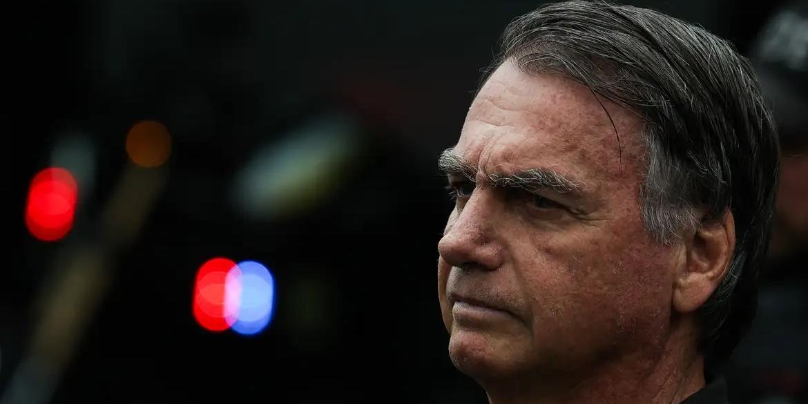 pedido se baseia na não inclusão do nome do ex-presidente na denúncia do procurador-geral da República, Paulo Gonet, contra o deputado Eduardo Bolsonaro (PL-SP) e o jornalista Paulo Figueiredo (Fabio Rodrigues-Pozzebom/ Agência Brasil)