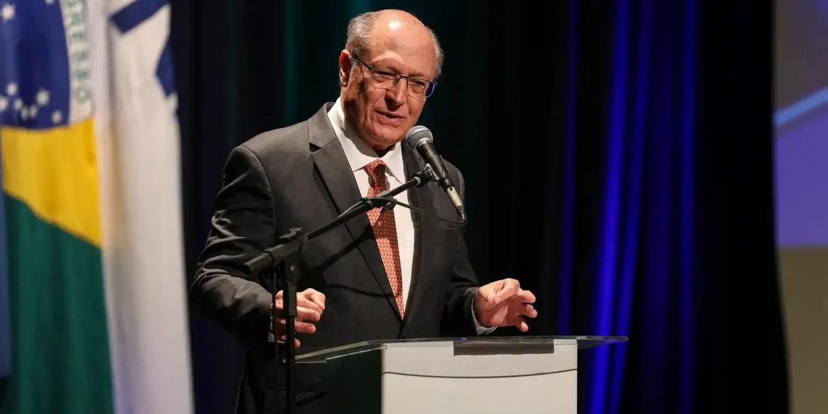Alckmin participou de um evento sobre mercado de capitais promovido pelo Banco Nacional de Desenvolvimento Econômico e Social (BNDES), na sede da instituição, no Rio de Janeiro (Tomaz Silva/Agência Brasil)