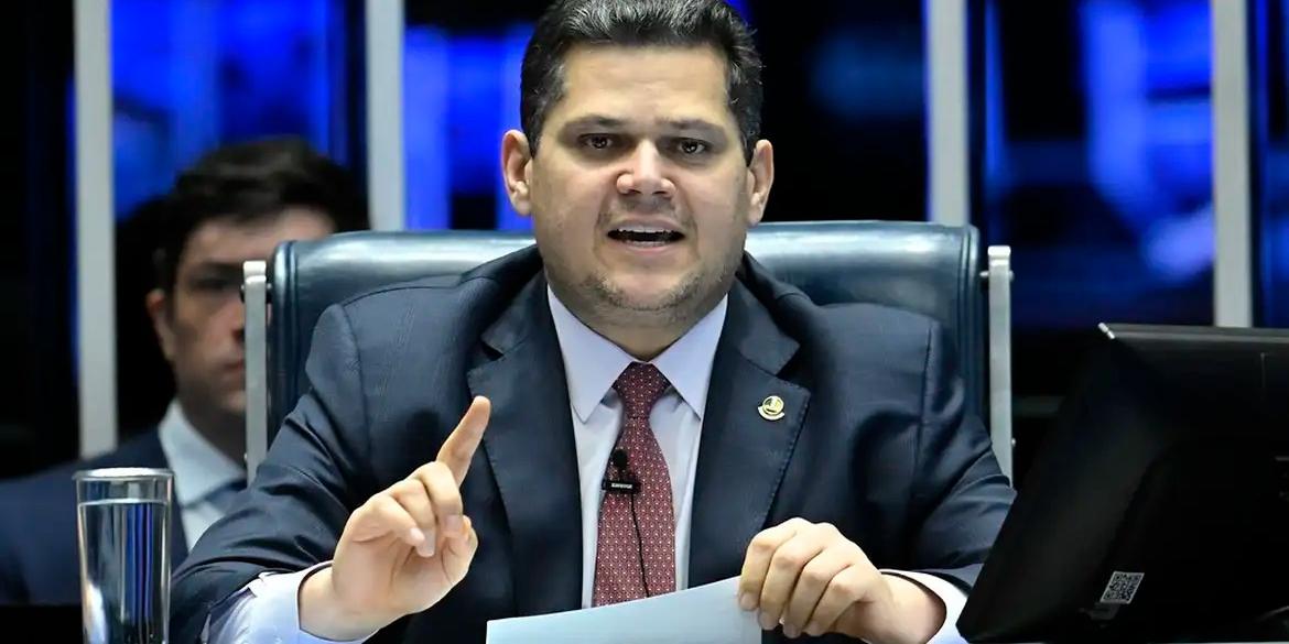 Presidente do Senado, Davi Alcolumbre (Andressa Anholete/Agência Senado)