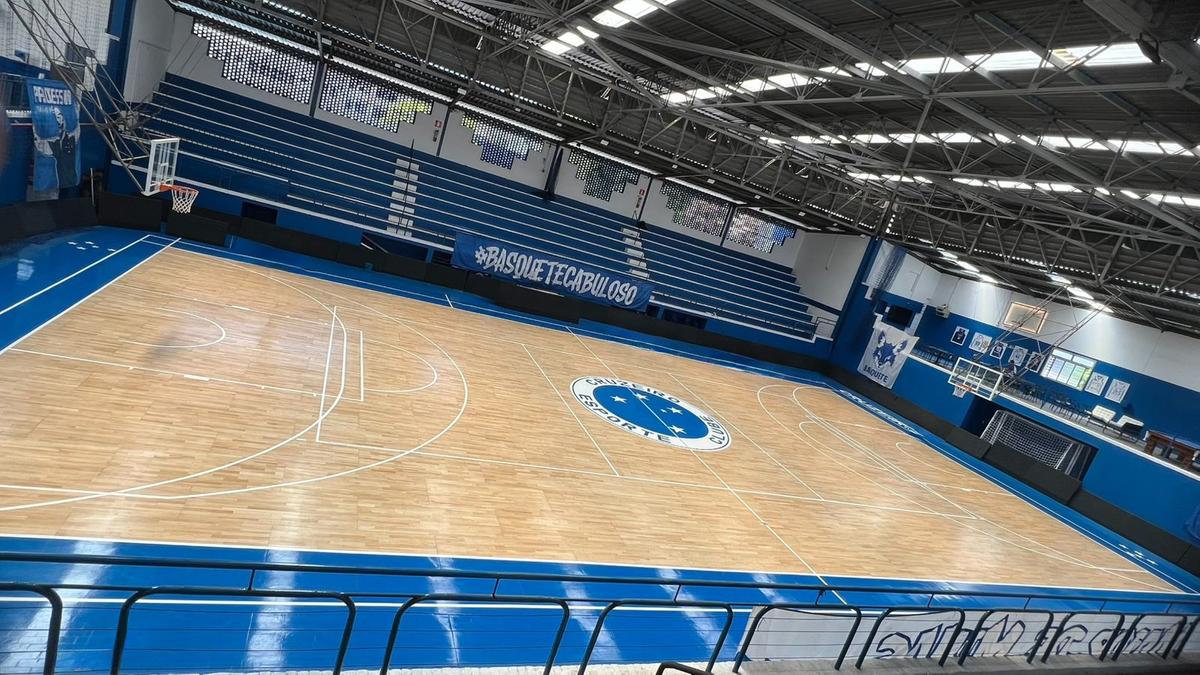 Ginásio Dona Salomé, do Cruzeiro, onde será disputado a fase final da competição (Foto: Chris Lasmar)