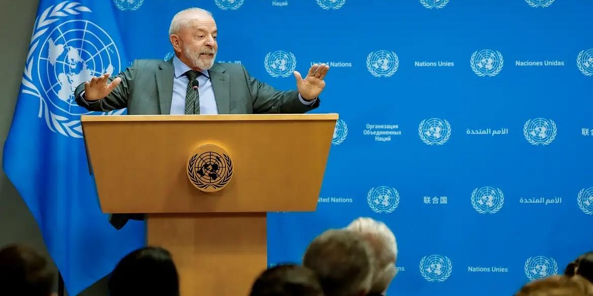 Lula na sede das Nações Unidas (Ricardo Stuckert/PR)