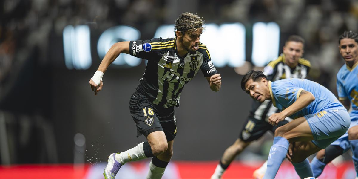 Scarpa tem se destacado pelas assistências aos companheiros (Fotos: Pedro Souza / Atlético)