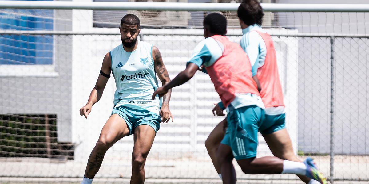 João Marcelo volta a ficar à disposição para atuar pelo Cruzeiro (Foto: Gustavo Aleixo/Cruzeiro)