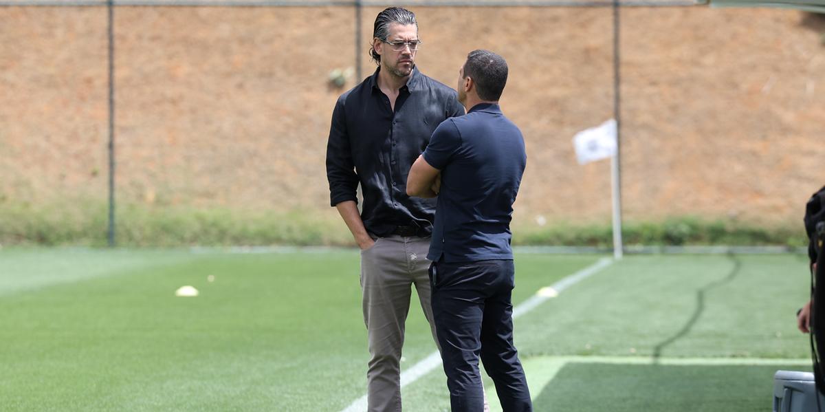 CSO Paulo Bracks se reúne com presidente da Comissão de arbitragem da CBF (Daniela Veiga / Atlético)