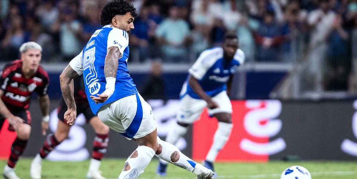 Gabigol pode encarar o Flamengo pela primeira vez no Maracanã após deixar o clube (Gustavo Aleixo / Cruzeiro)