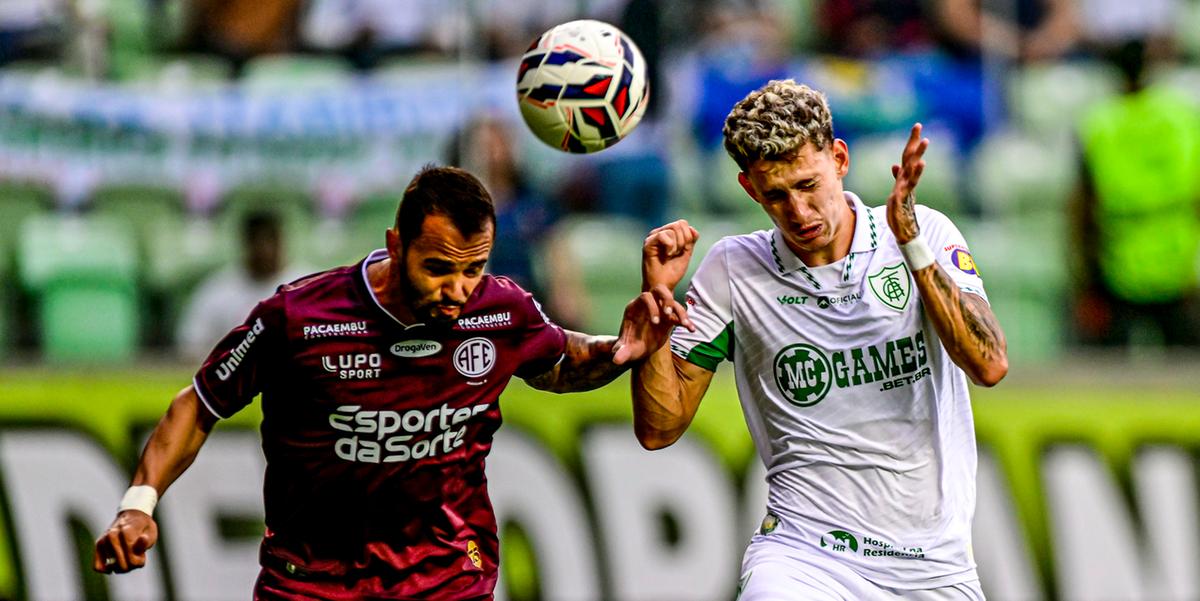Stênio marcou o único gol do América na derrota para a Ferroviária no primeiro turno (Mourão Panda / América)