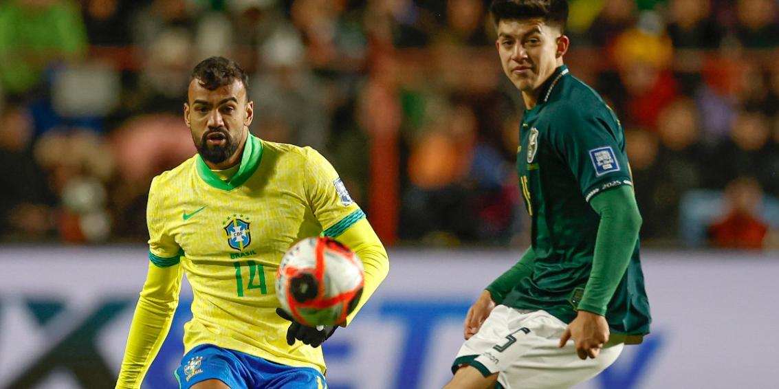 Fabrício Bruno jogou a última partida da Seleção Brasileira na derrota para a Bolívia, na última rodada das Eliminatórias (Rafael Ribeiro/CBF)